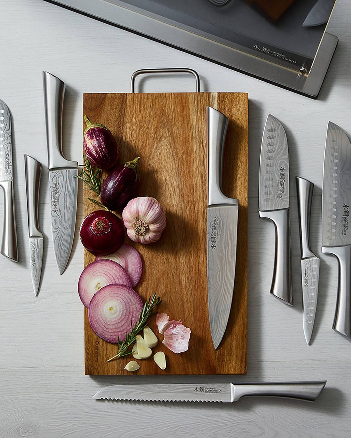 Damashiro® Bodo Knife Block 10 Piece