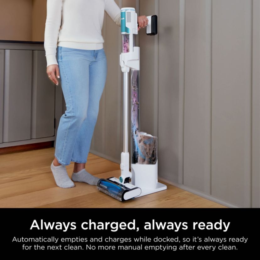 Clean & Empty Cordless Stick Vacuum & Auto-Empty System