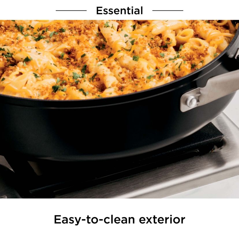 Foodi NeverStick 10-Piece Cookware Set, Black