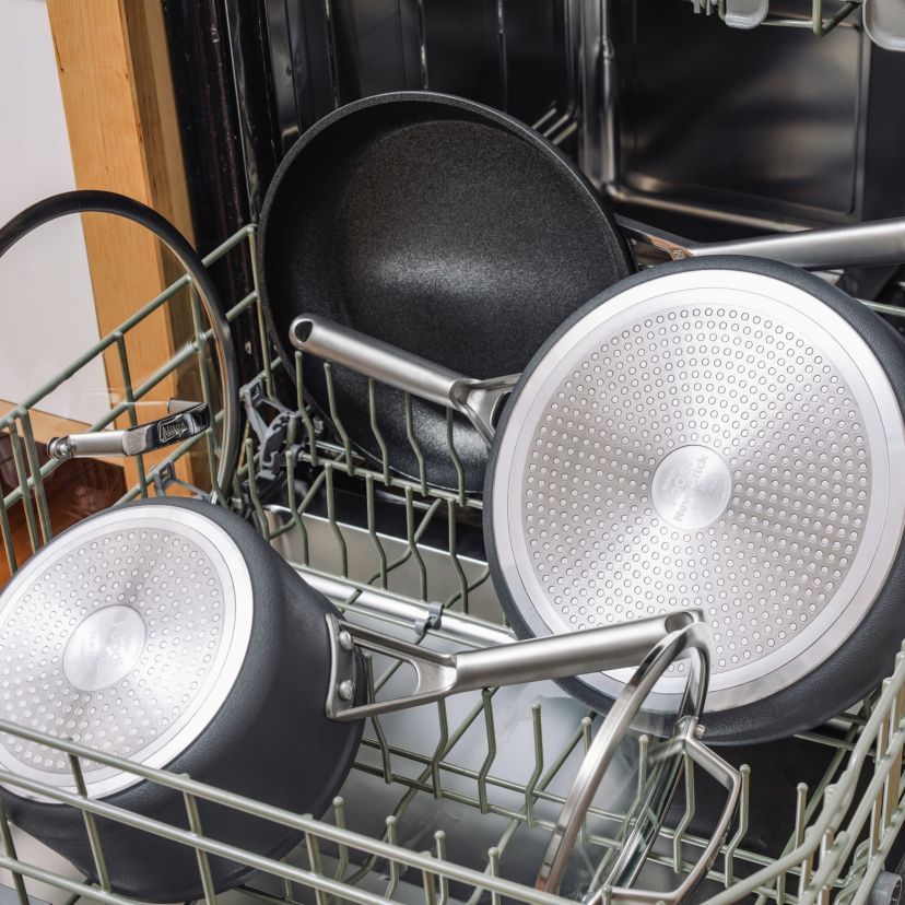 Foodi NeverStick Premium 4-Quart Sauté Pan with Glass Lid