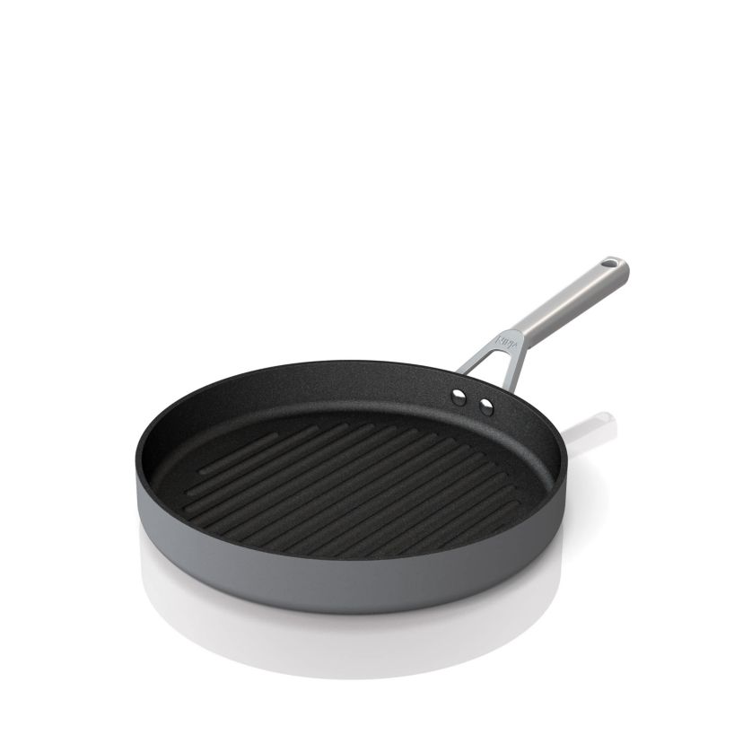 Foodi NeverStick Premium 12-Inch Round Grill Pan