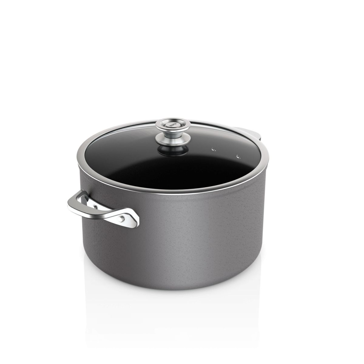 Neverstick Premium Nest System 8-Quart Stock Pot with Glass Lid