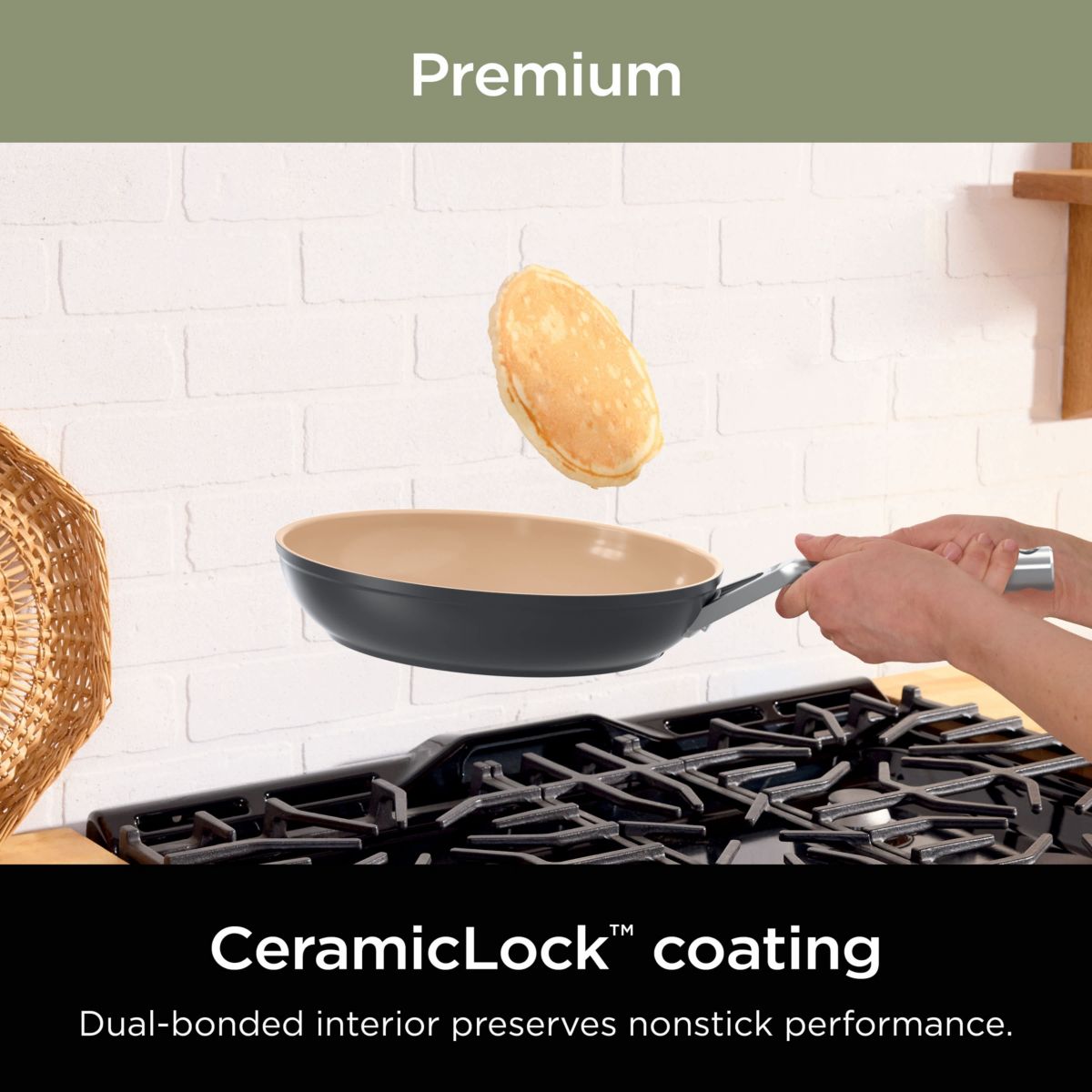 Extended Life Premium Ceramic 10.25" Fry Pan