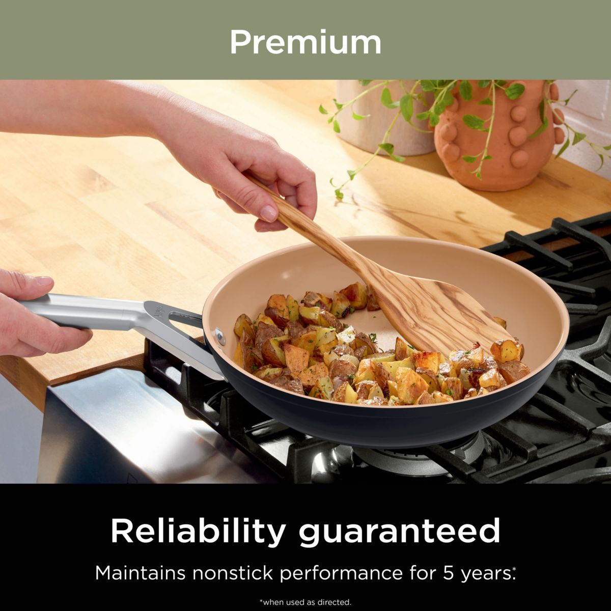Extended Life Premium Ceramic 10.25" Fry Pan