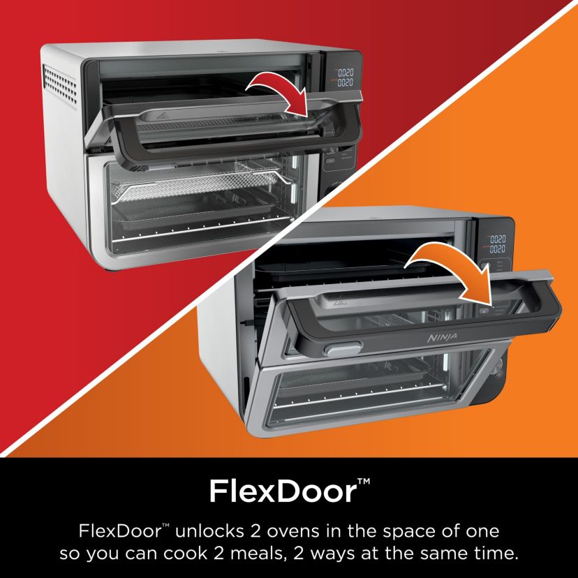 12-in-1 Double Oven with FlexDoor
