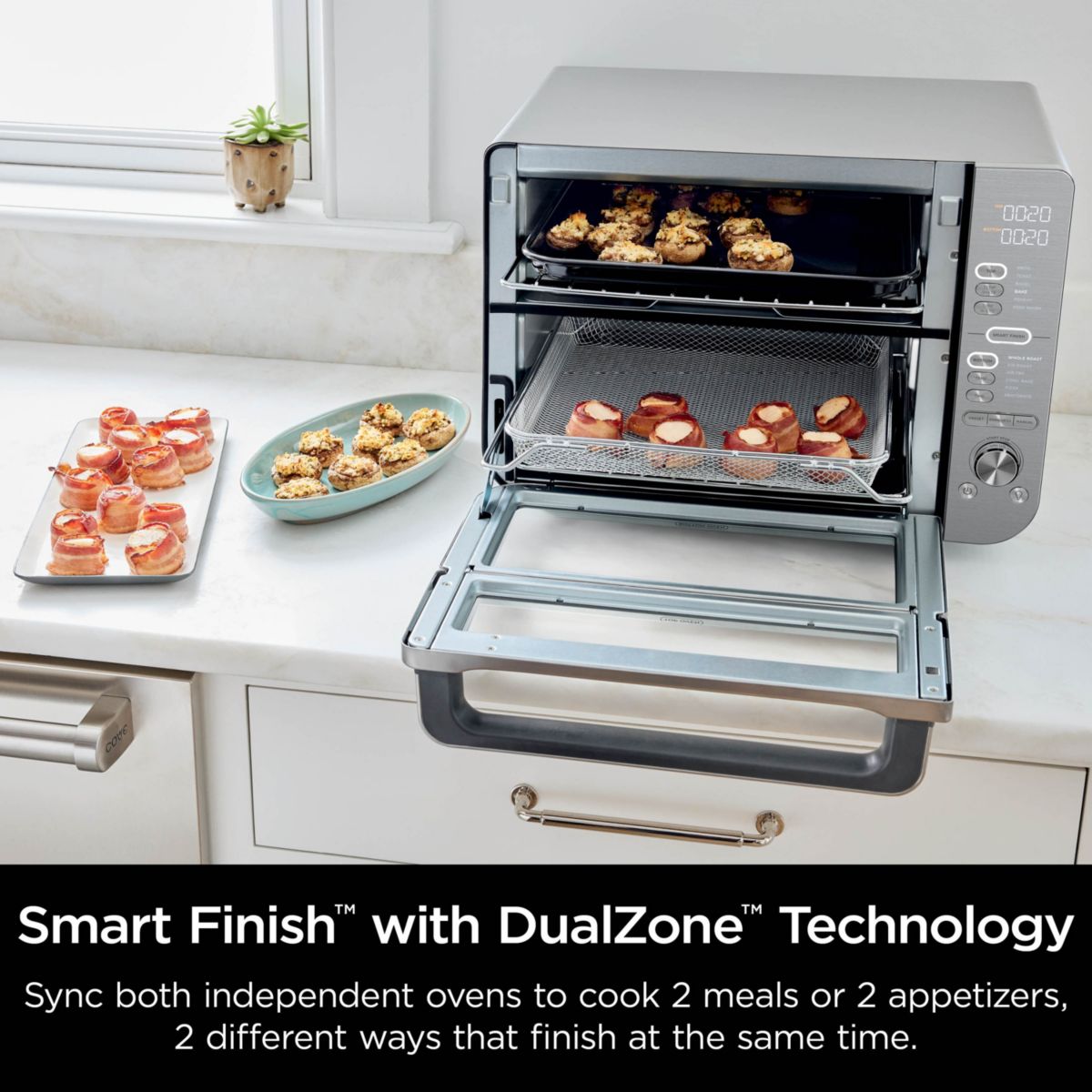 Double Stack XL Countertop Oven & Air Fryer with Pro Cook System