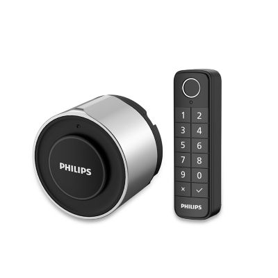 Philips Wi-Fi Retrofit Lock with Wireless Keypad, Silver