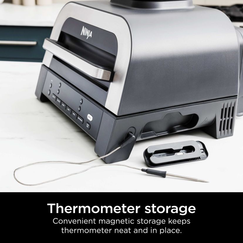Foodi Smart XL 6-in-1 Indoor Grill & Air Fryer with Built in Thermometer