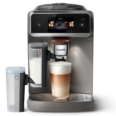 Philips Cafe Aromis 8000 Series Fully Automatic Coffee and Espresso Machine with LatteGo Pro, Black