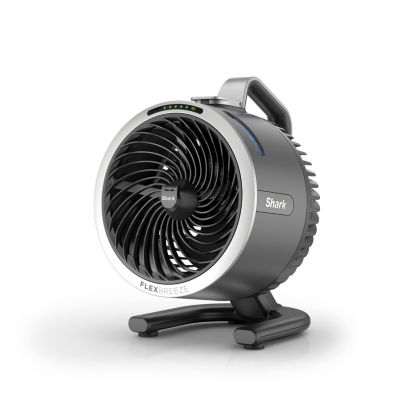 Shark FlexBreeze HydroGo Fan, Grey, Gray