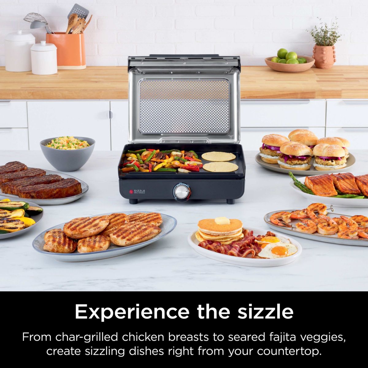 Sizzle Indoor Grill & Griddle