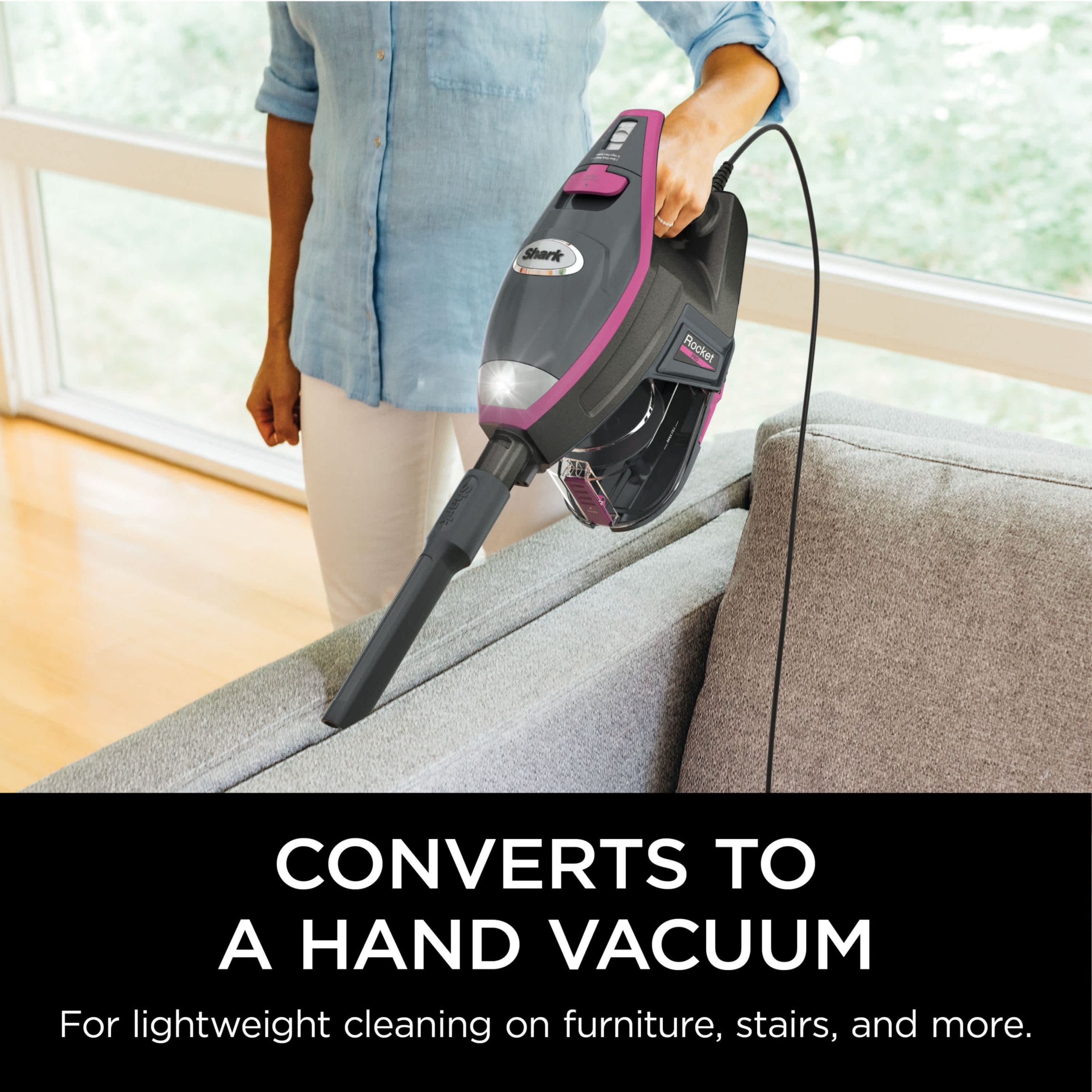 Rocket Pro DLX Corded Stick Vacuum
