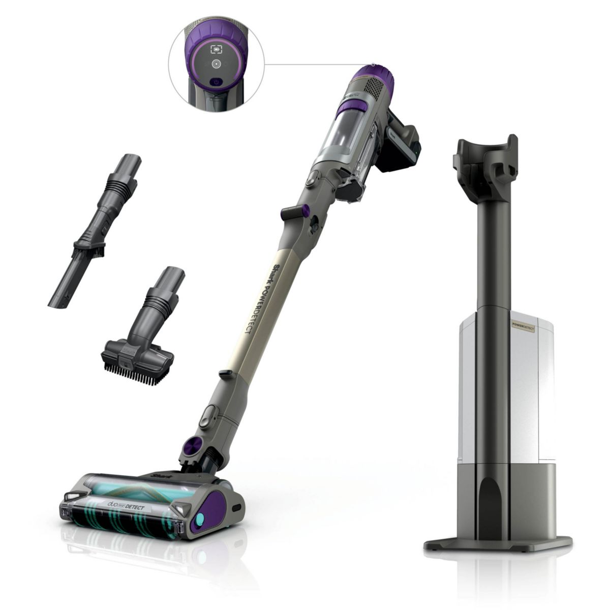 PowerDetect Clean & Empty Cordless Stick Vacuum & Auto-Empty System with DuoClean Detect Nozzle Cordless PowerDetect Stick Vacuum
