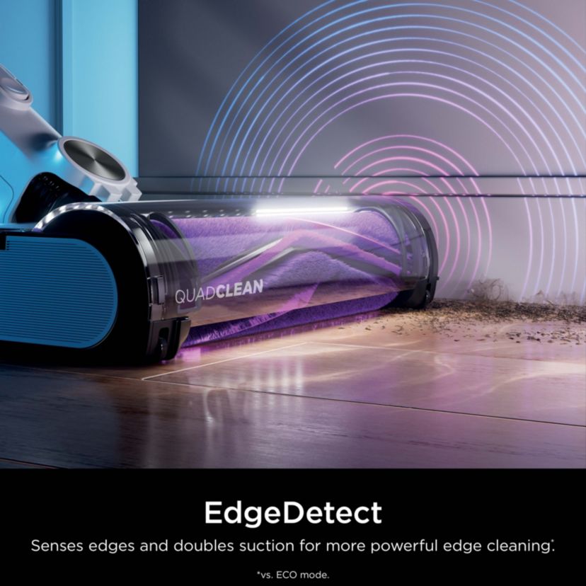 Cordless Detect Pro Auto-Empty System with QuadClean Multi-Surface Brushroll