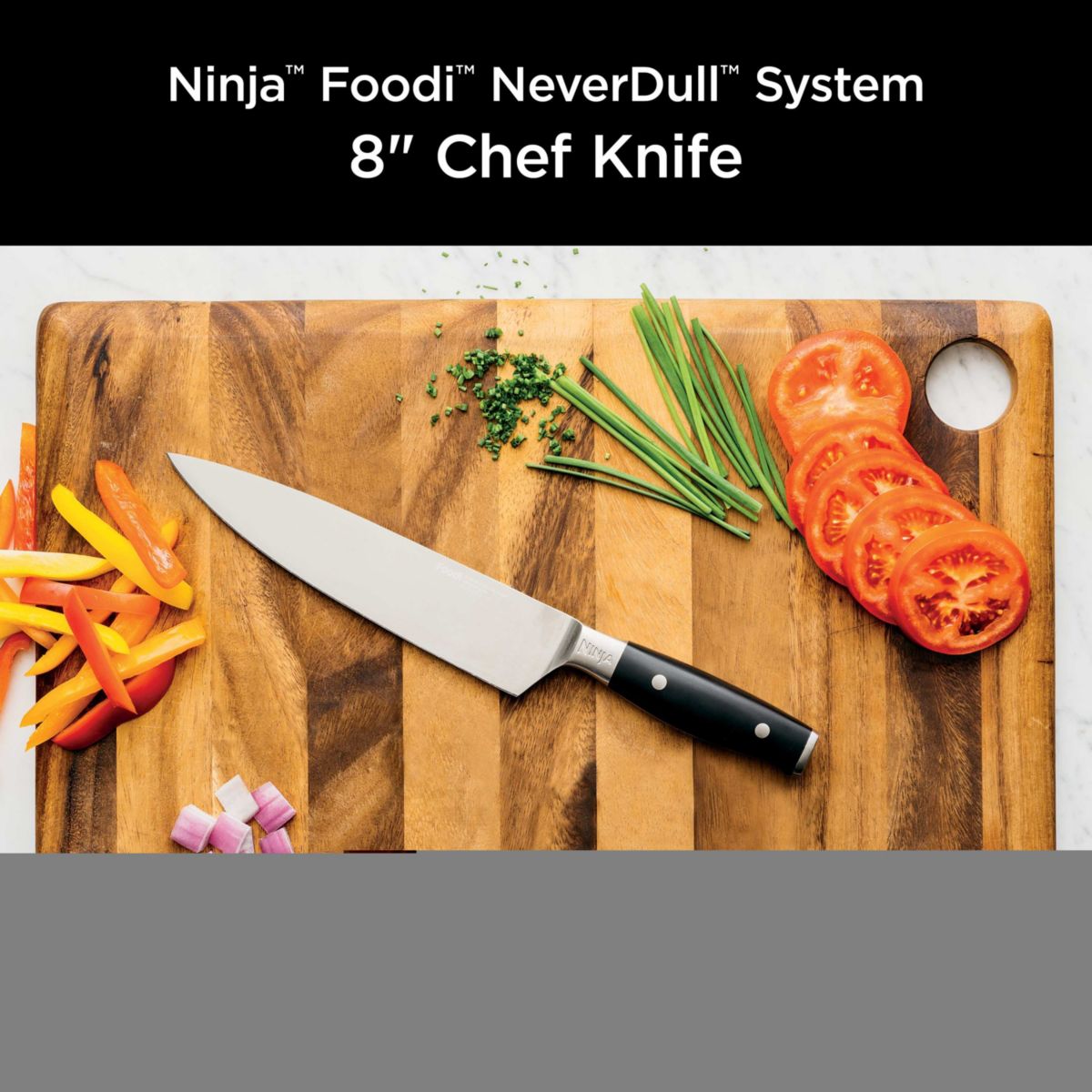 Foodi NeverDull System 8-Inch Chef Knife