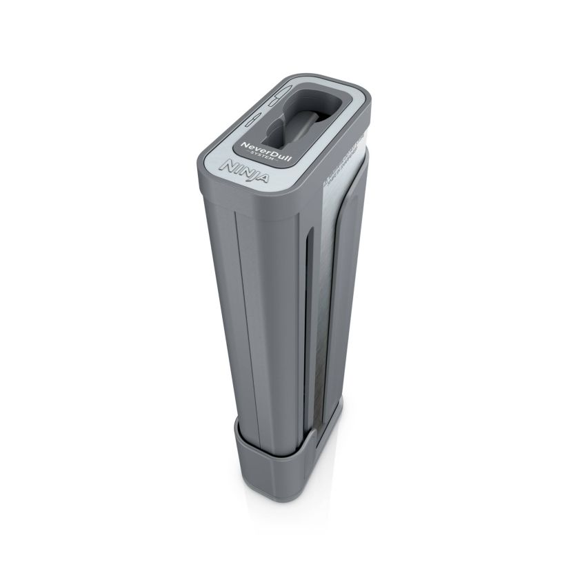 Foodi NeverDull System Knife Sharpener, Stainless Steel, Gray