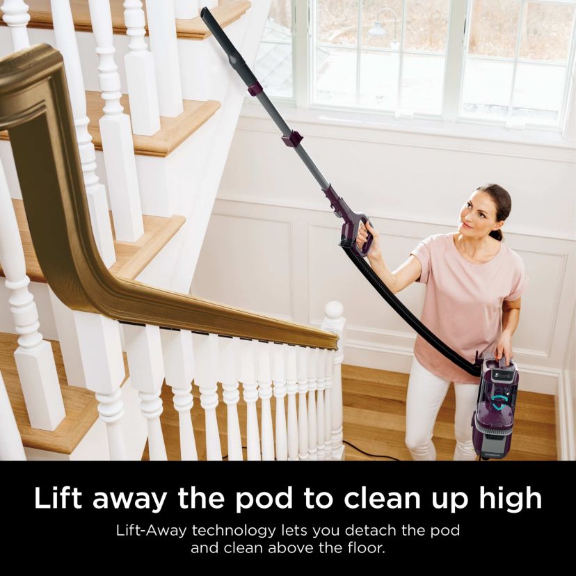 Rotator Pet Lift-Away ADV Upright Vacuum with DuoClean PowerFins HairPro and Odor Neutralizer Technology