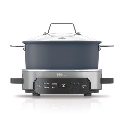 Ninja Foodi Everyday Possible Cooker Pro, 8-in-1 Versatility, 6.5 QT, One-Pot Cooking, Seasalt Grey