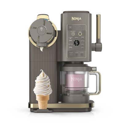 Ninja CREAMi Scoop & Swirl 13-in-1 Ice Cream and Soft Serve Maker, Mocha