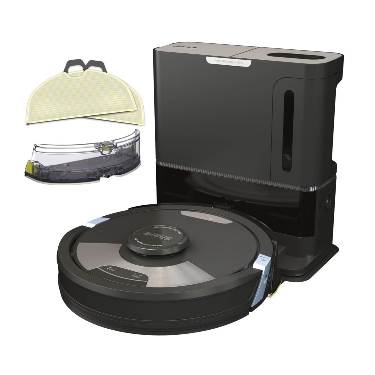 AI Ultra 2-in-1 Robot Vacuum and Mop with XL HEPA Self-Empty Base
