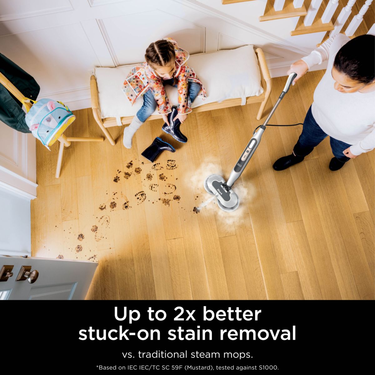 Steam & Scrub Steam Blaster Mop