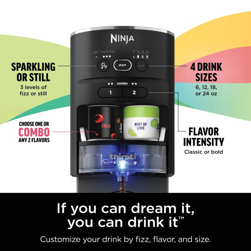 Thirsti Sparkling & Still Drink System