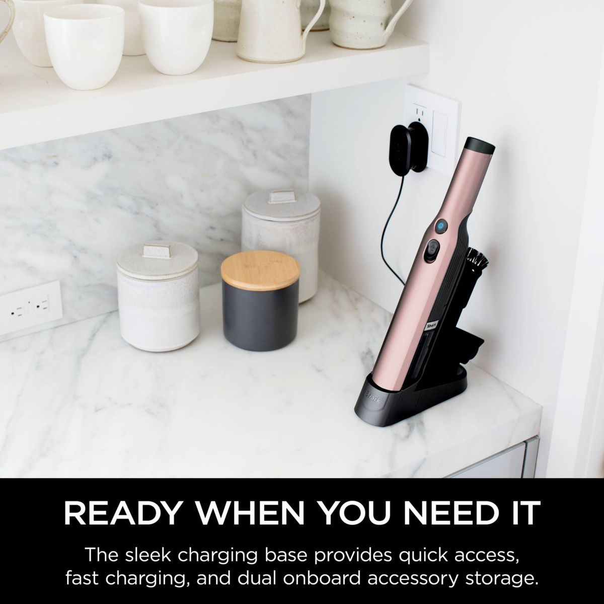 WANDVAC Cordless Handheld Vacuum - Rose Gold