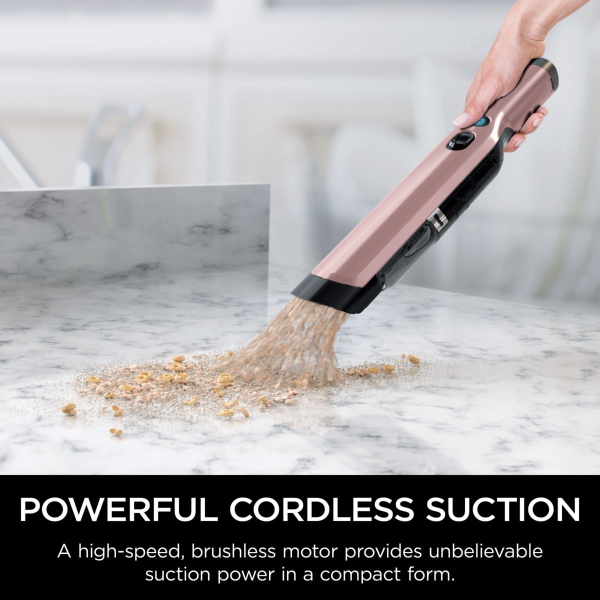 WANDVAC Cordless Handheld Vacuum - Rose Gold