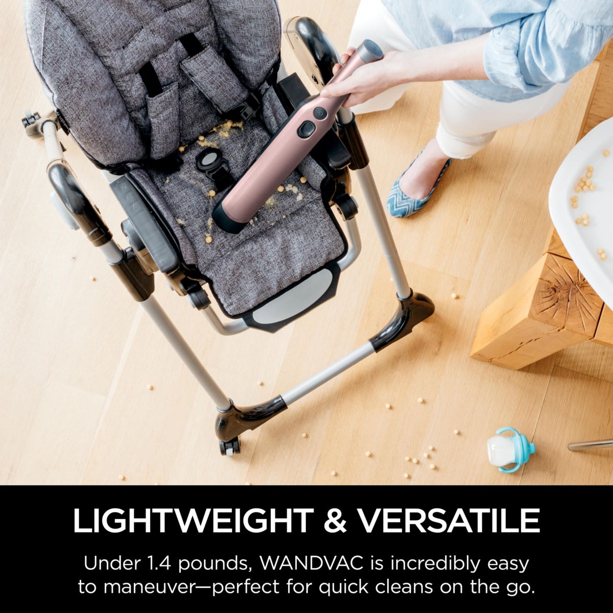 WANDVAC Cordless Handheld Vacuum - Rose Gold