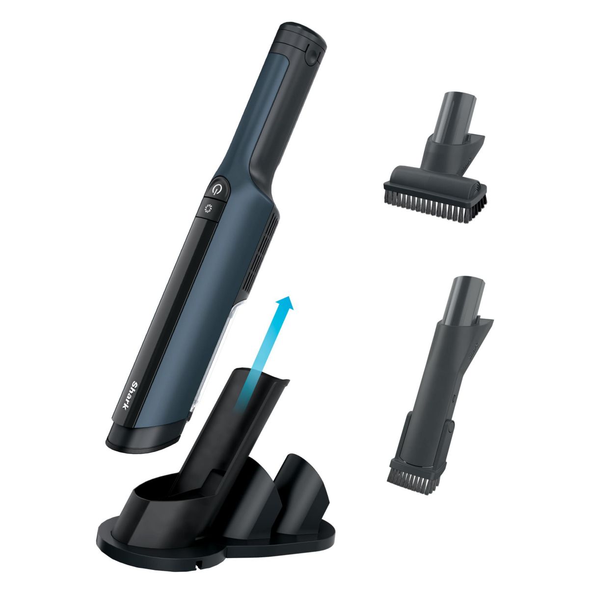 WANDVAC POWER PET Cordless Hand Vac, Ultra-Lightweight & Portable with Powerful Suction & Tools for Pets, Designed for Car & Home, Blue