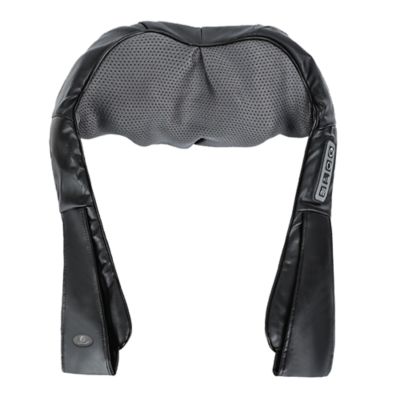 Pursonic 3D Shiatsu Heating Back and Neck Massager, Black