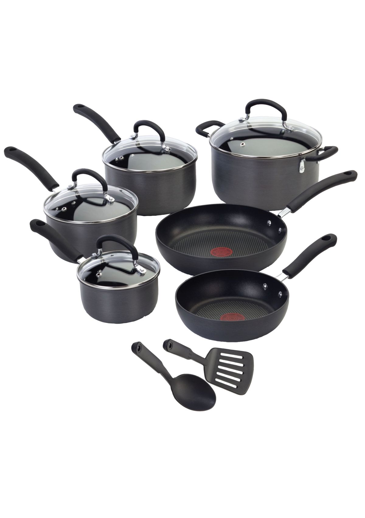 Ultimate Hard Anodized Nonstick 12-Piece Cookware Set