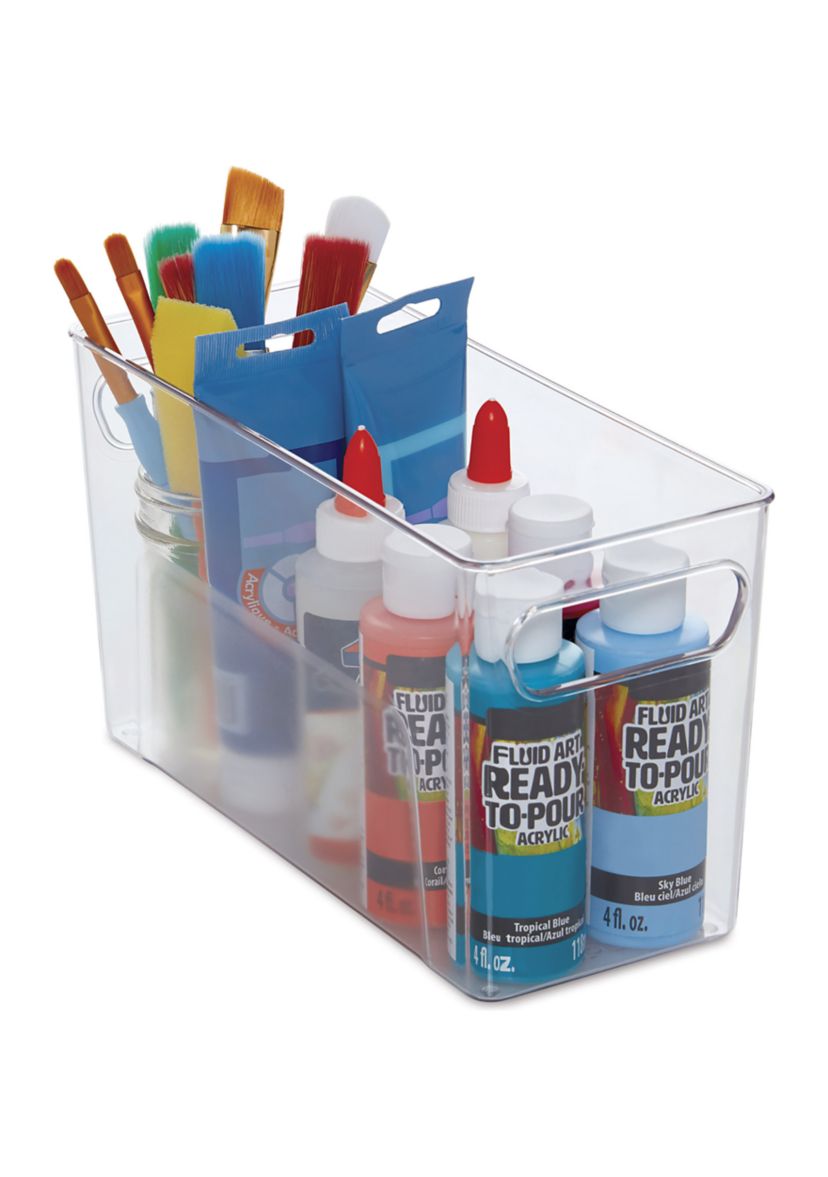 Narrow Fridge Bin - Clear