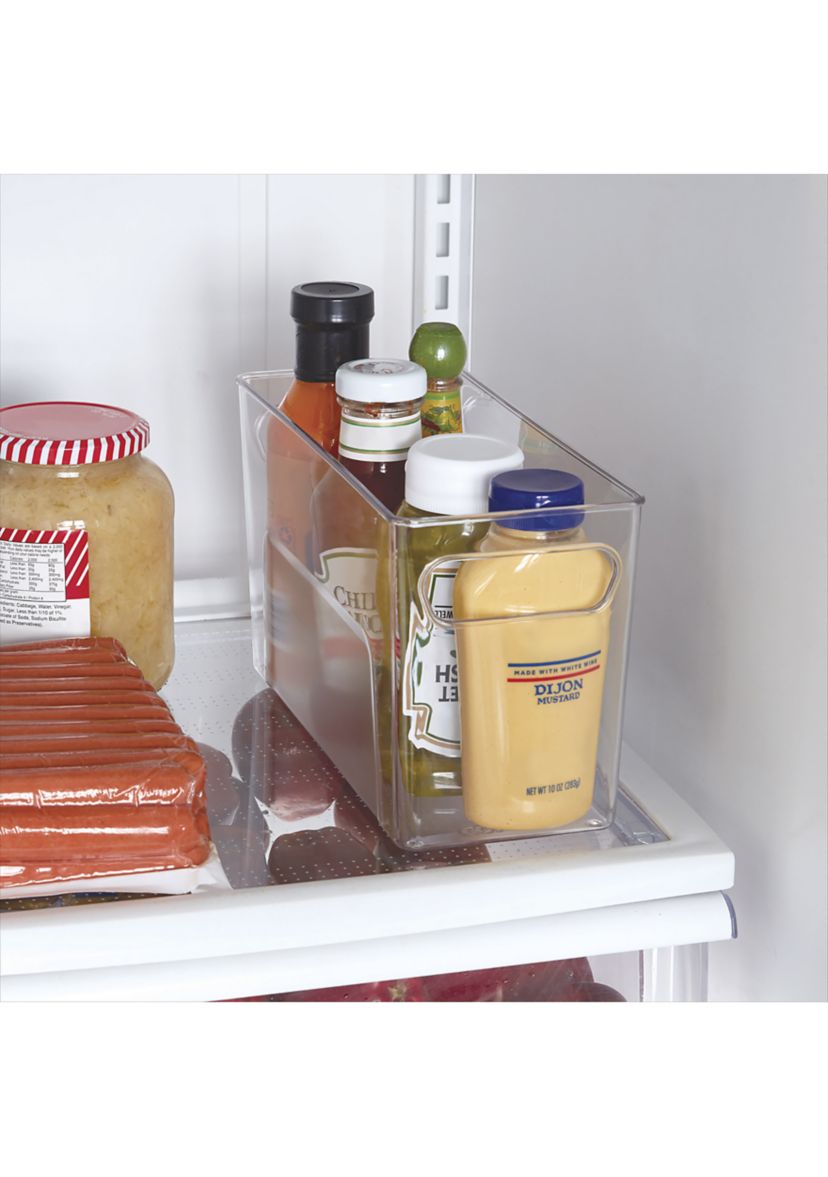 Narrow Fridge Bin - Clear