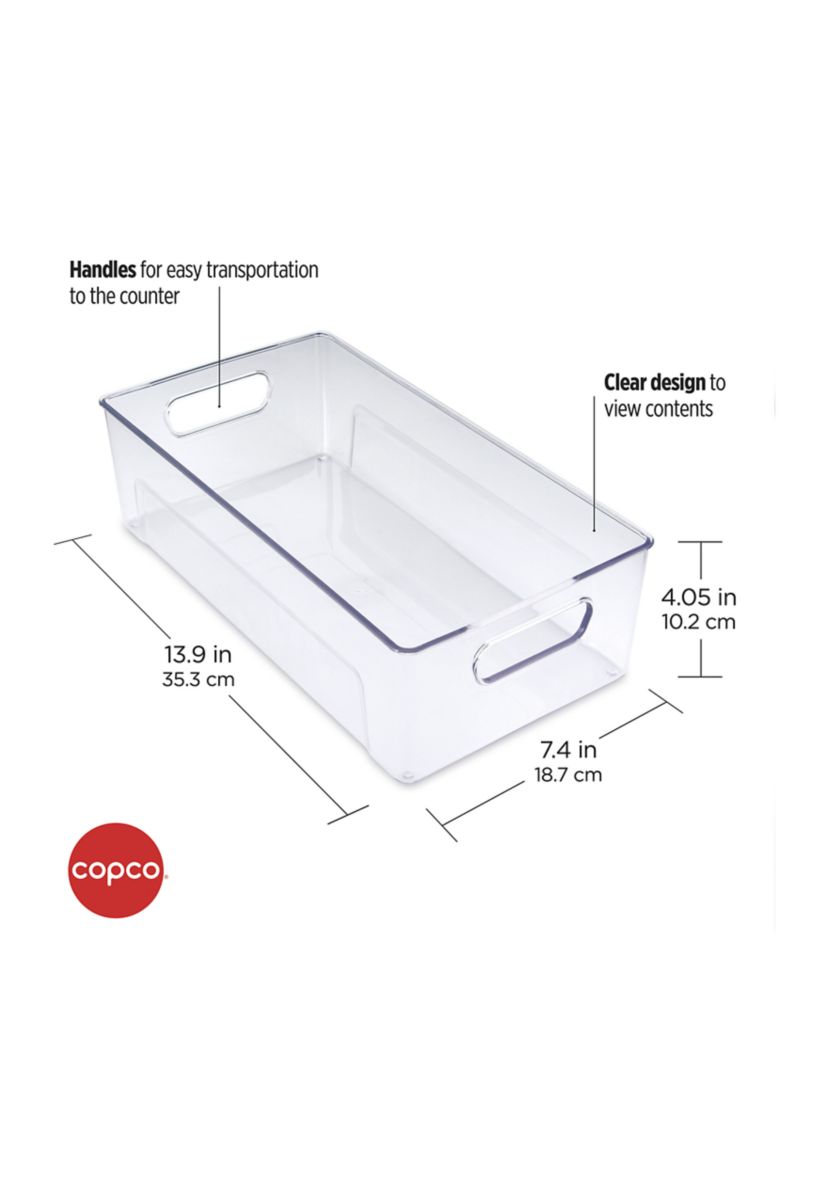 Fridge Storage Bin - Clear