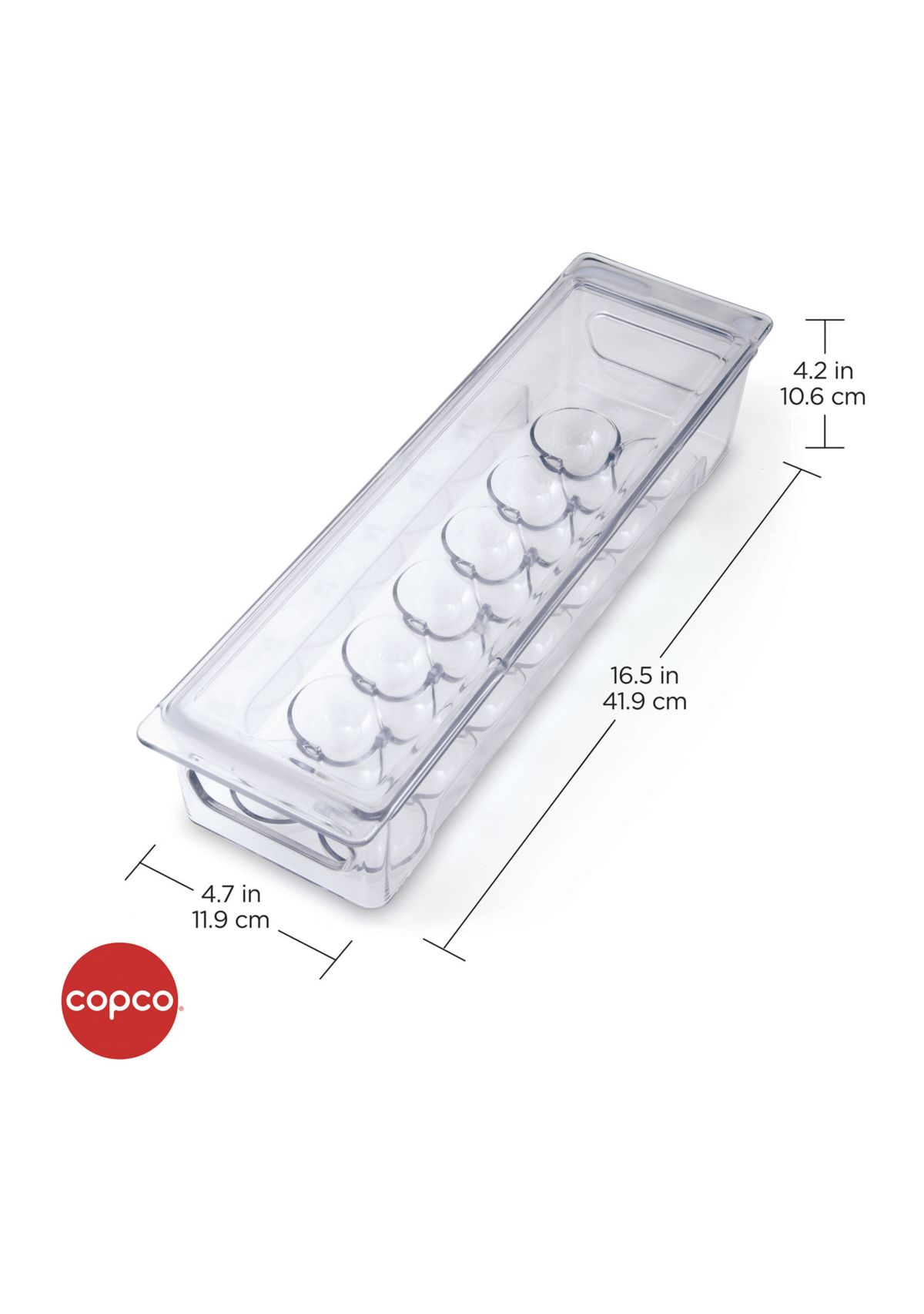 Egg Fridge Bin - Clear