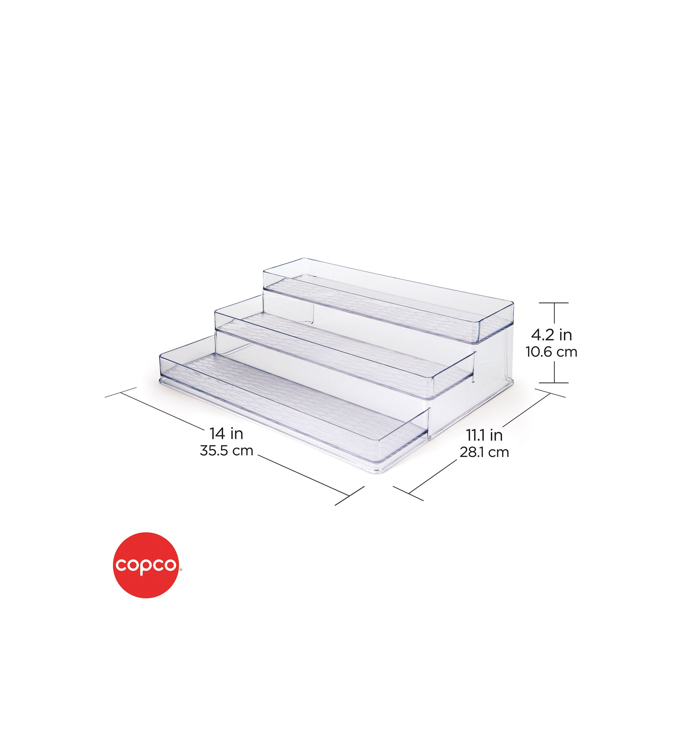 Versatile 3 Tier Cabinet Organizer
