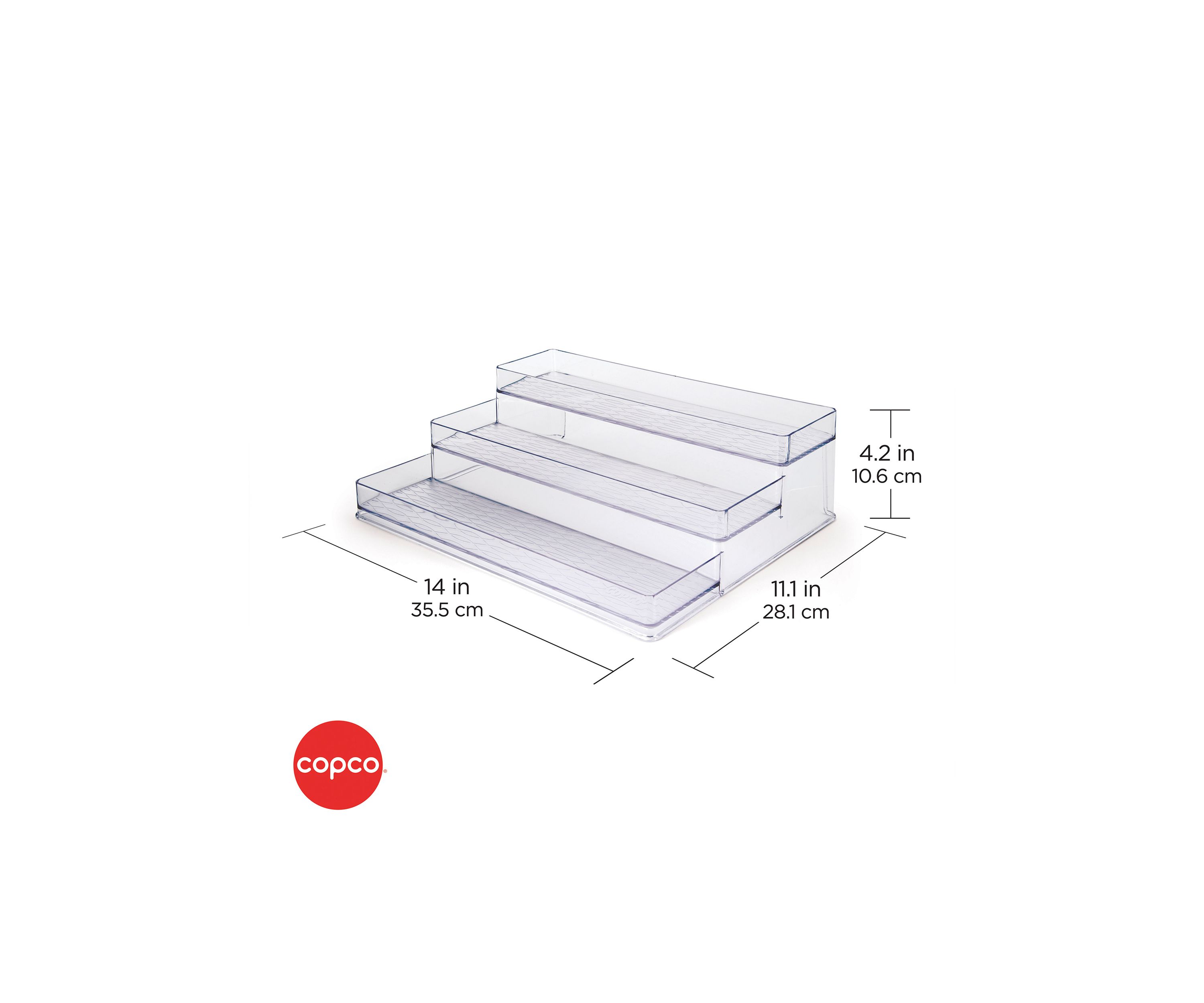 Versatile 3 Tier Cabinet Organizer