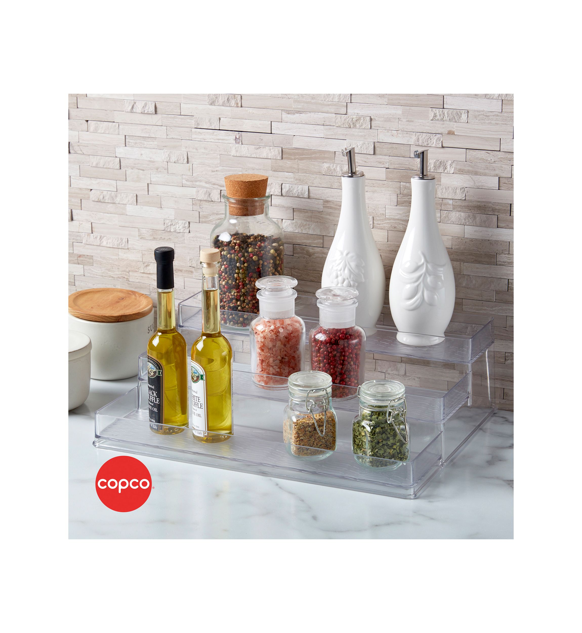 Versatile 3 Tier Cabinet Organizer
