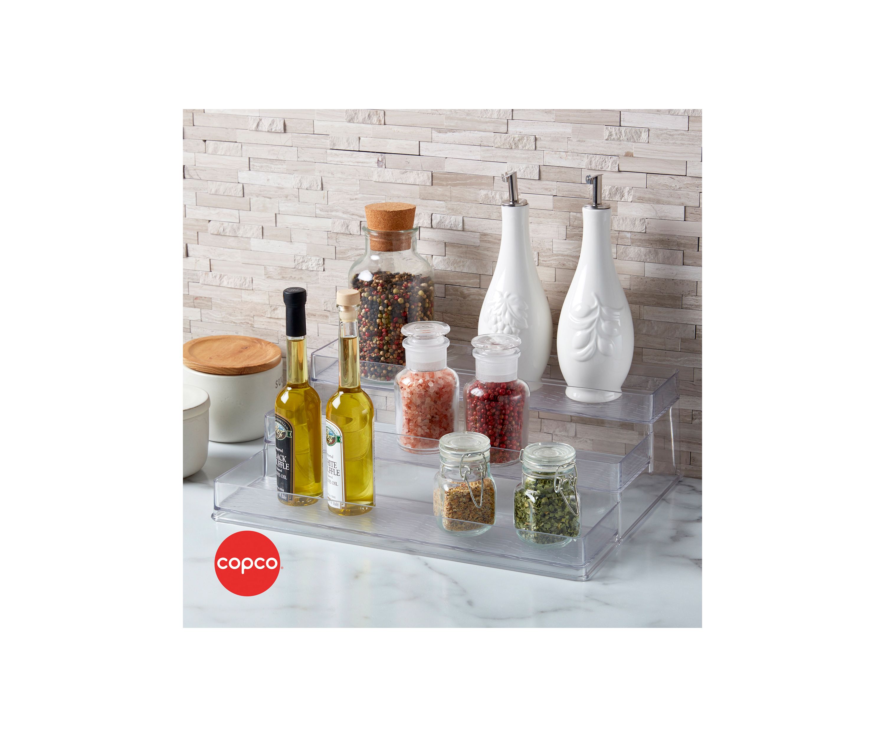 Versatile 3 Tier Cabinet Organizer