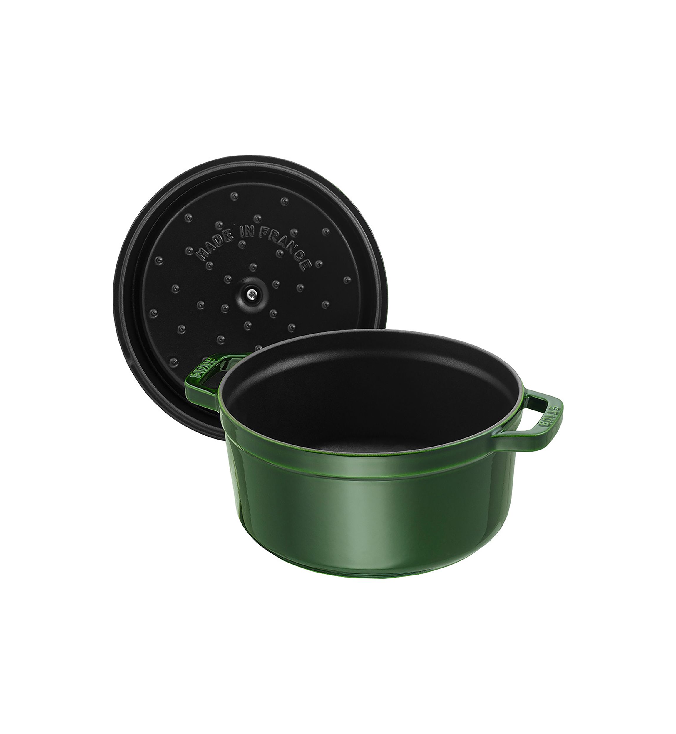   7 Quart Round Majolique Cocotte 