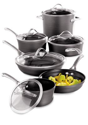 Calphalon® Contemporary Hard Anodized Nonstick 11 Piece Cookware Set Belk