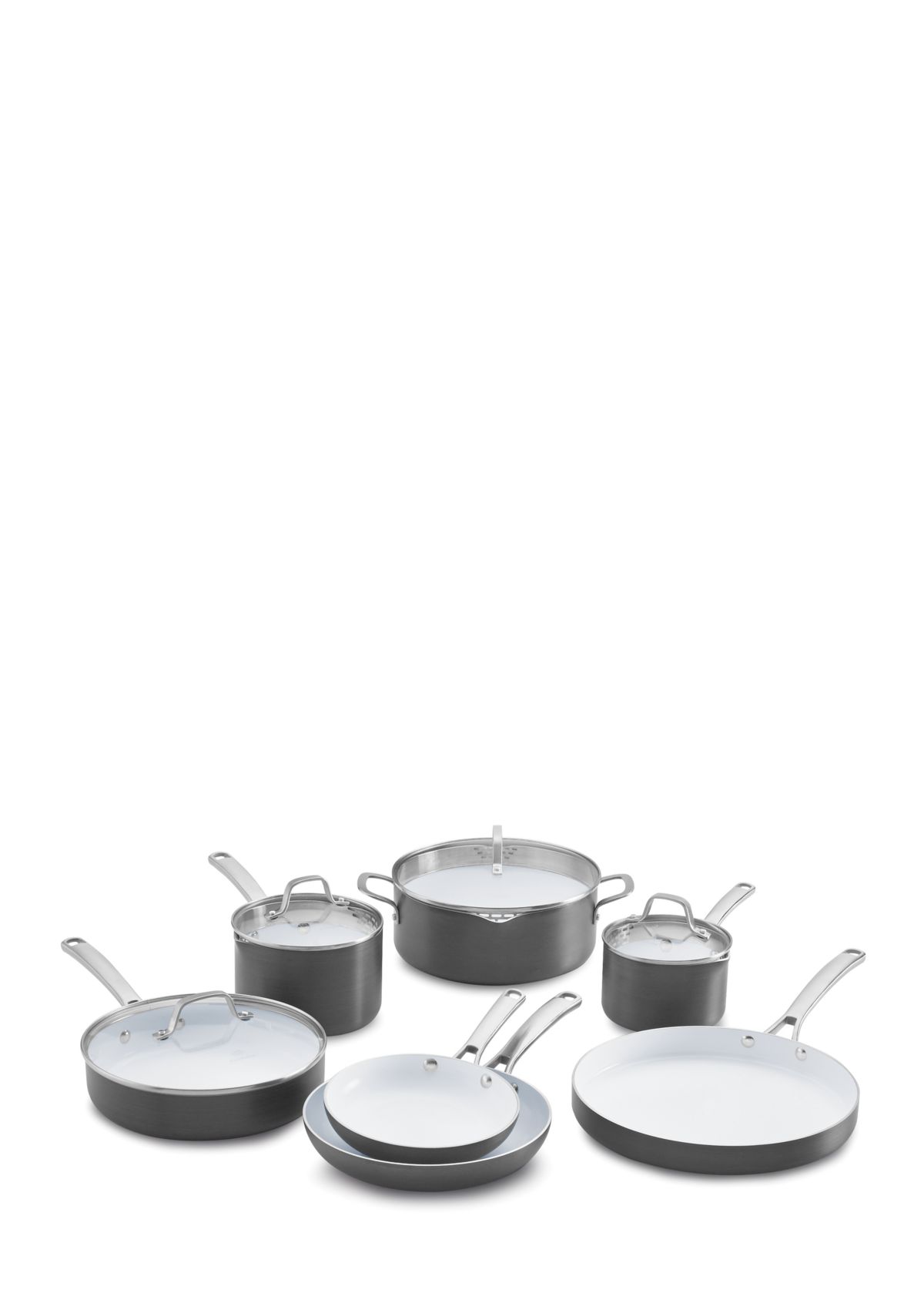 Classic Ceramic Nonstick 11-Piece Cookware Set