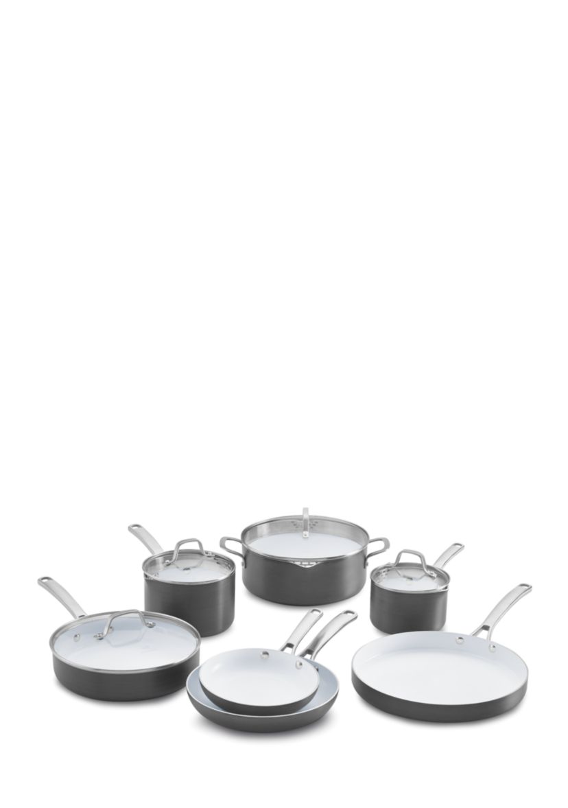 Classic Ceramic Nonstick 11-Piece Cookware Set