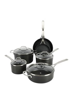 Sur La Table 10-Piece Hard Anodized Non-Stick Cookware Set