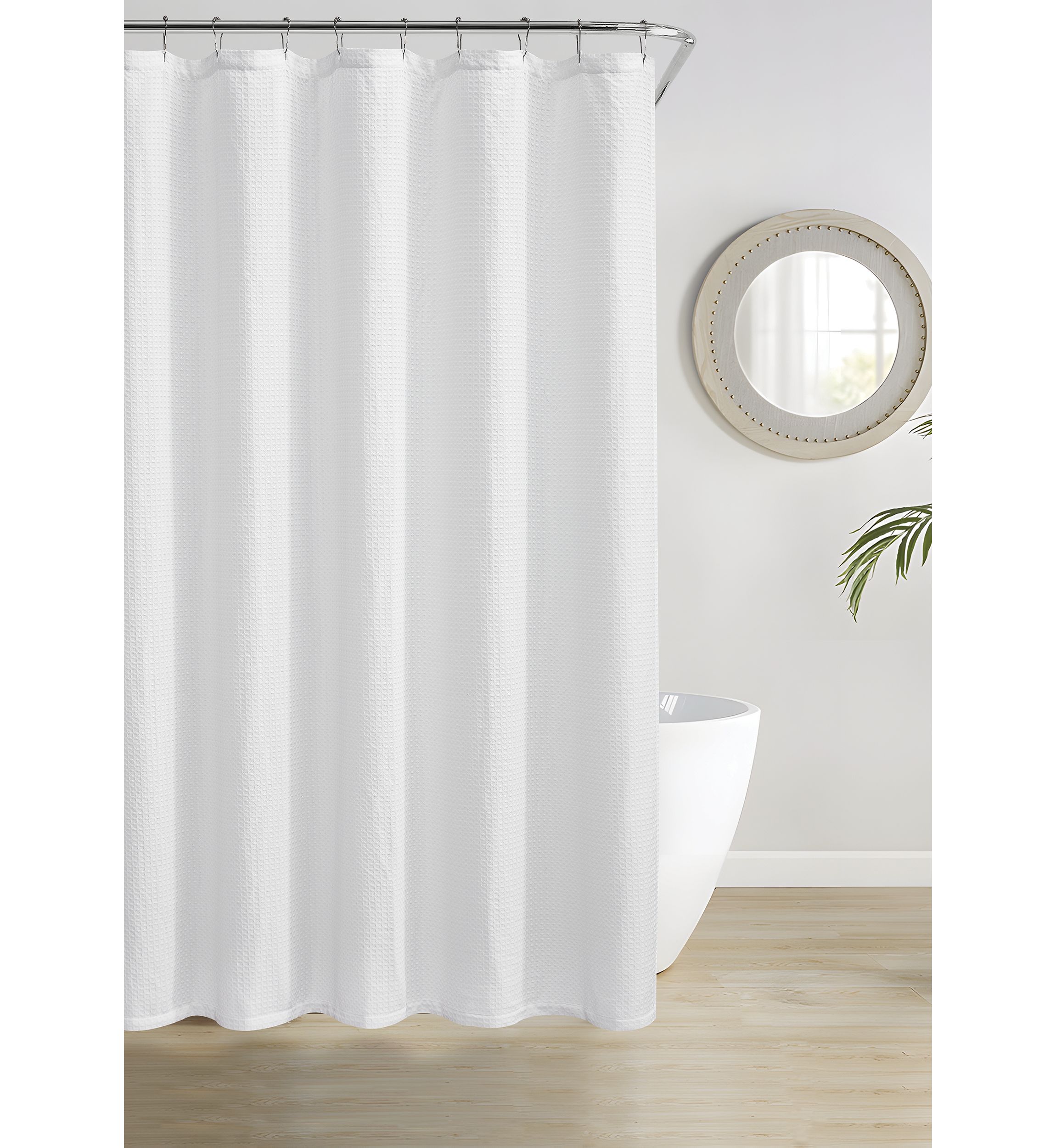 Waffle Shower Curtain