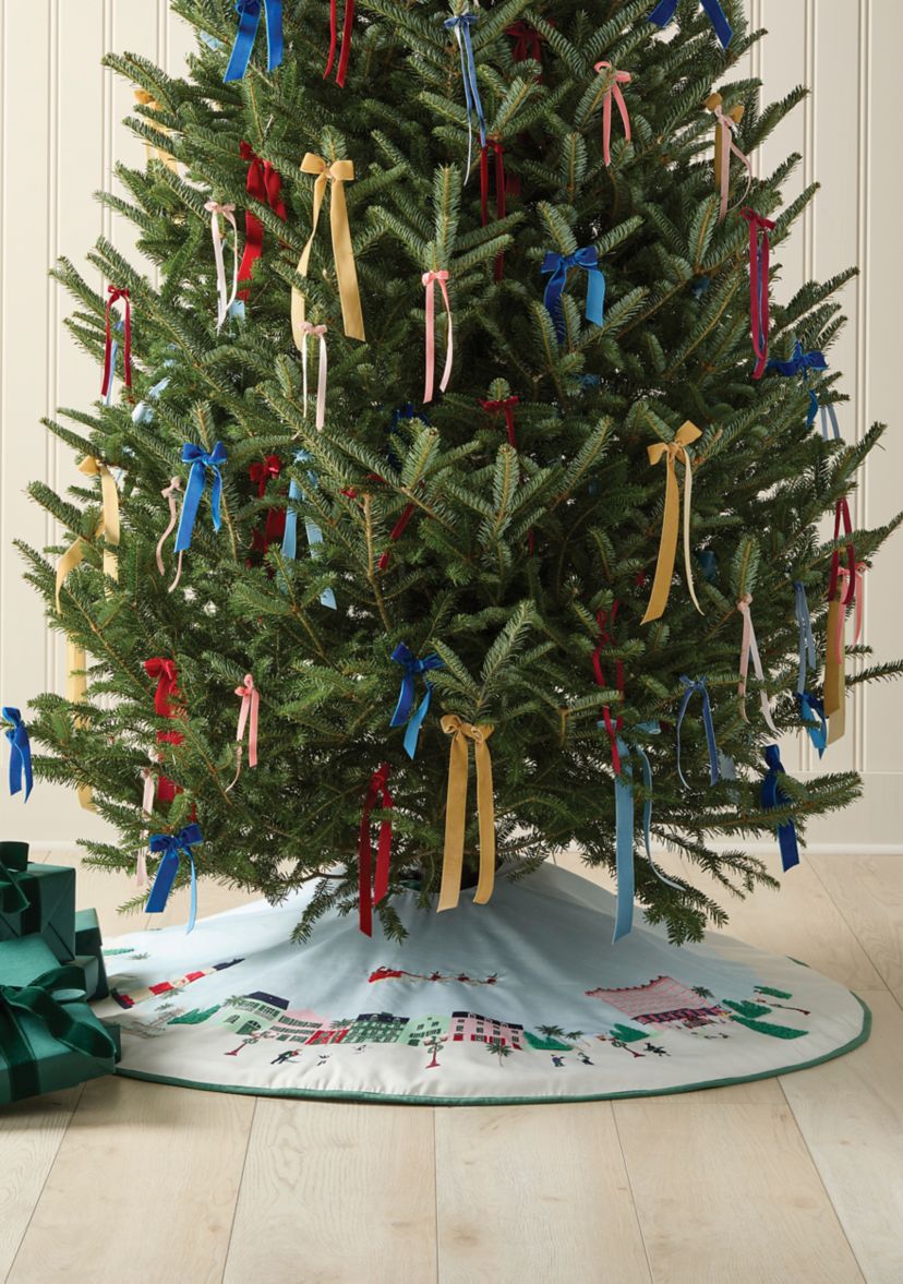 Sewing Down South x Crown & Ivy™ Sew Scenic Embroidered Tree Skirt