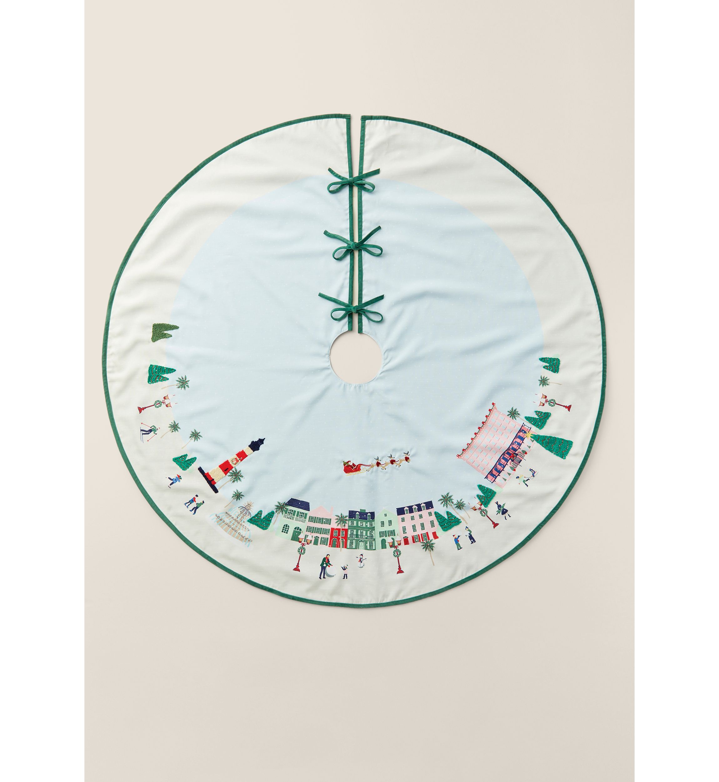 Sewing Down South x Crown & Ivy™ Sew Scenic Embroidered Tree Skirt