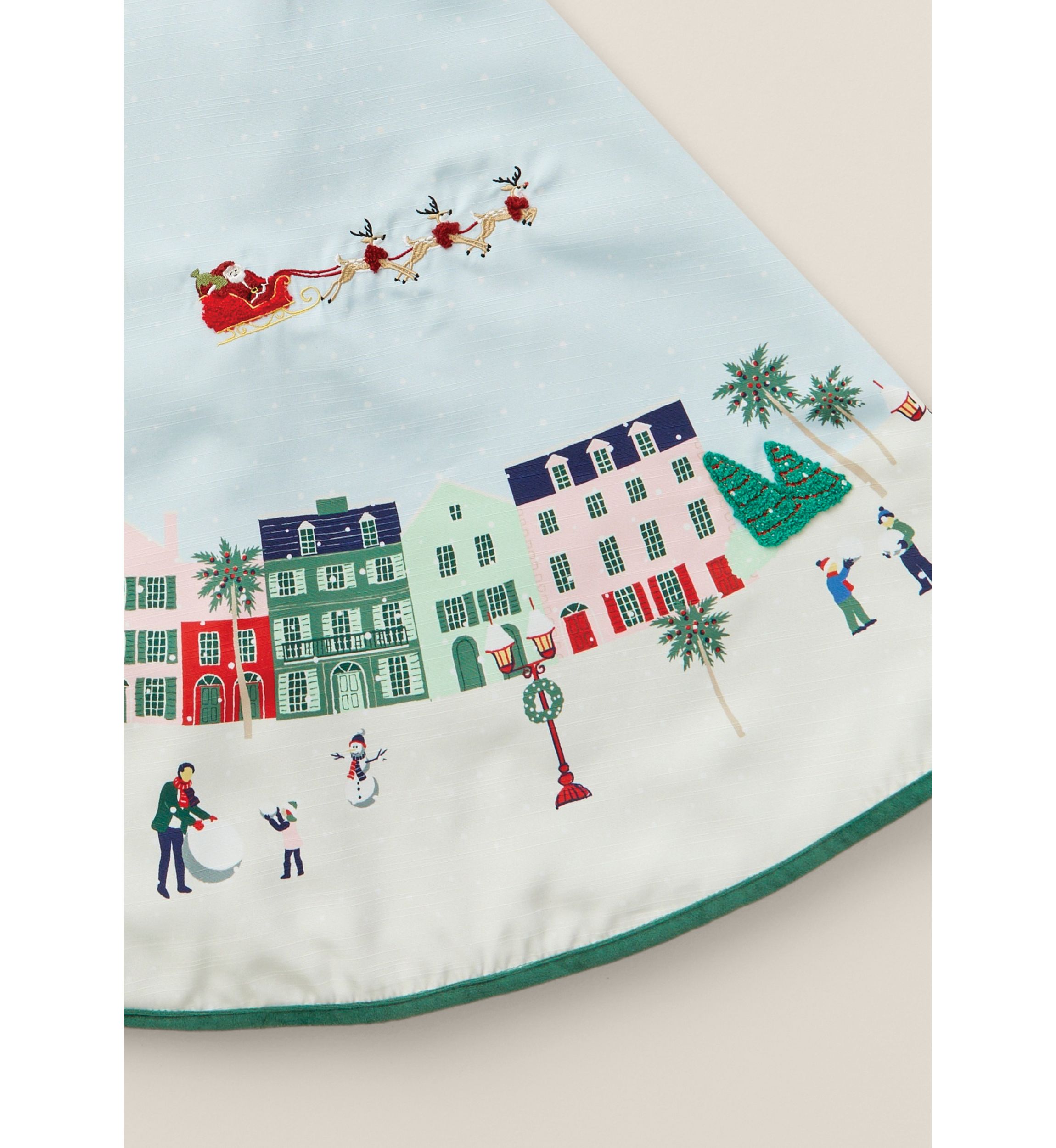 Sewing Down South x Crown & Ivy™ Sew Scenic Embroidered Tree Skirt