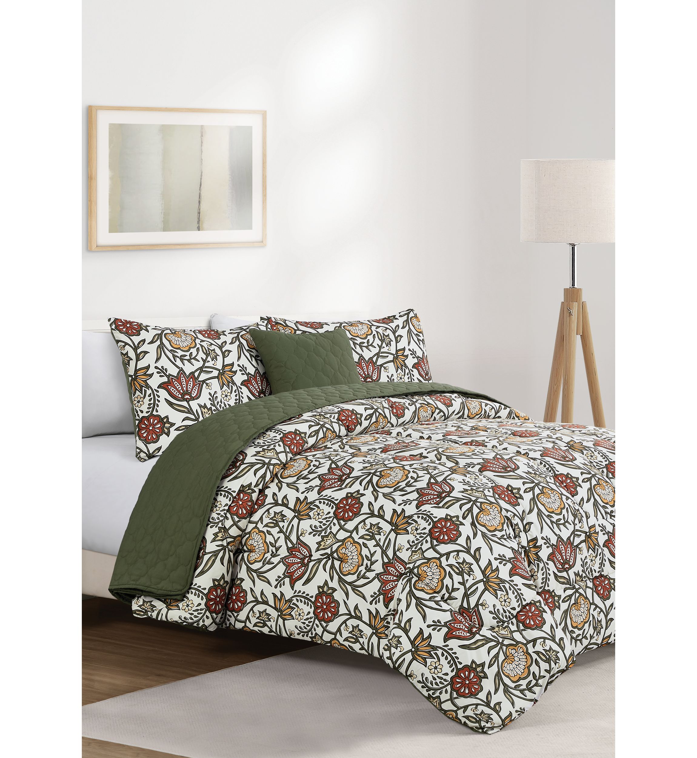 Adrian 5-Piece Comforter and Quilt Set